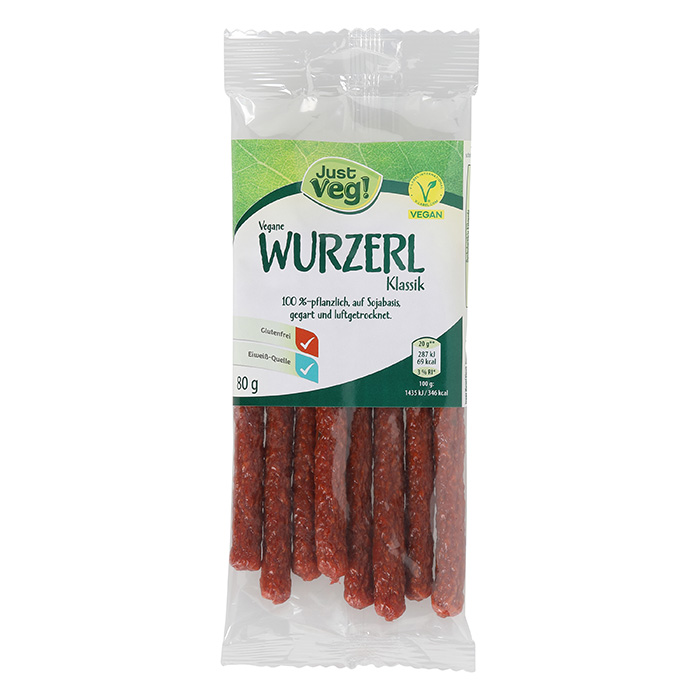 Just Veg Vegane Kaminwurzerl Klassik Aldi Now