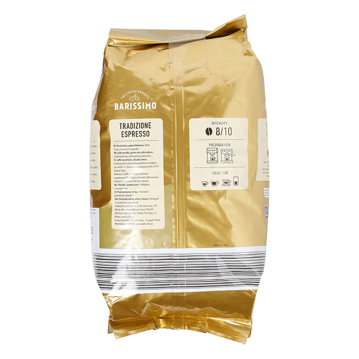 Barissimo Caf Espresso Tradizione En Grains Aldi Now