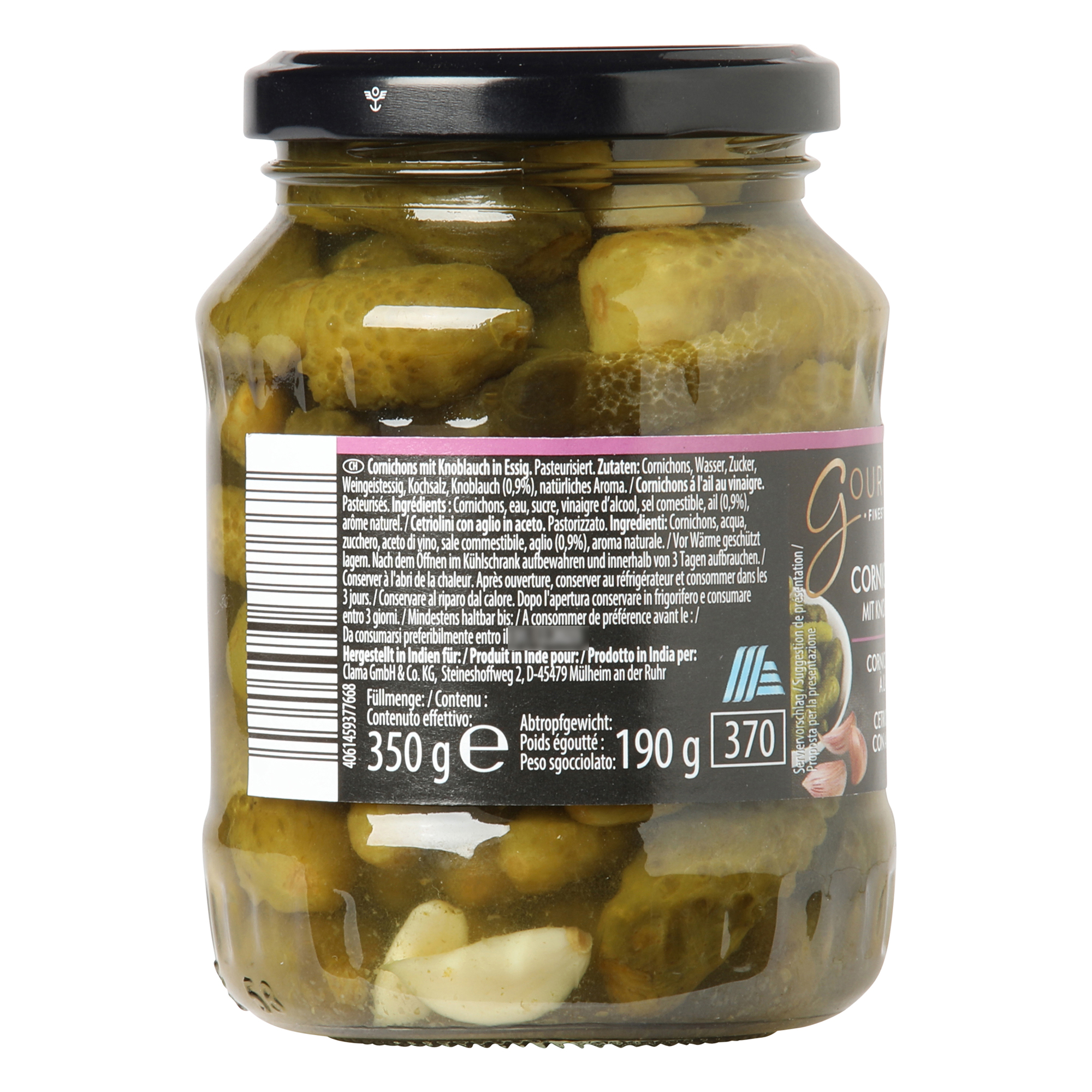 GOURMET Premium Cornichons, Knoblauch ALDInow