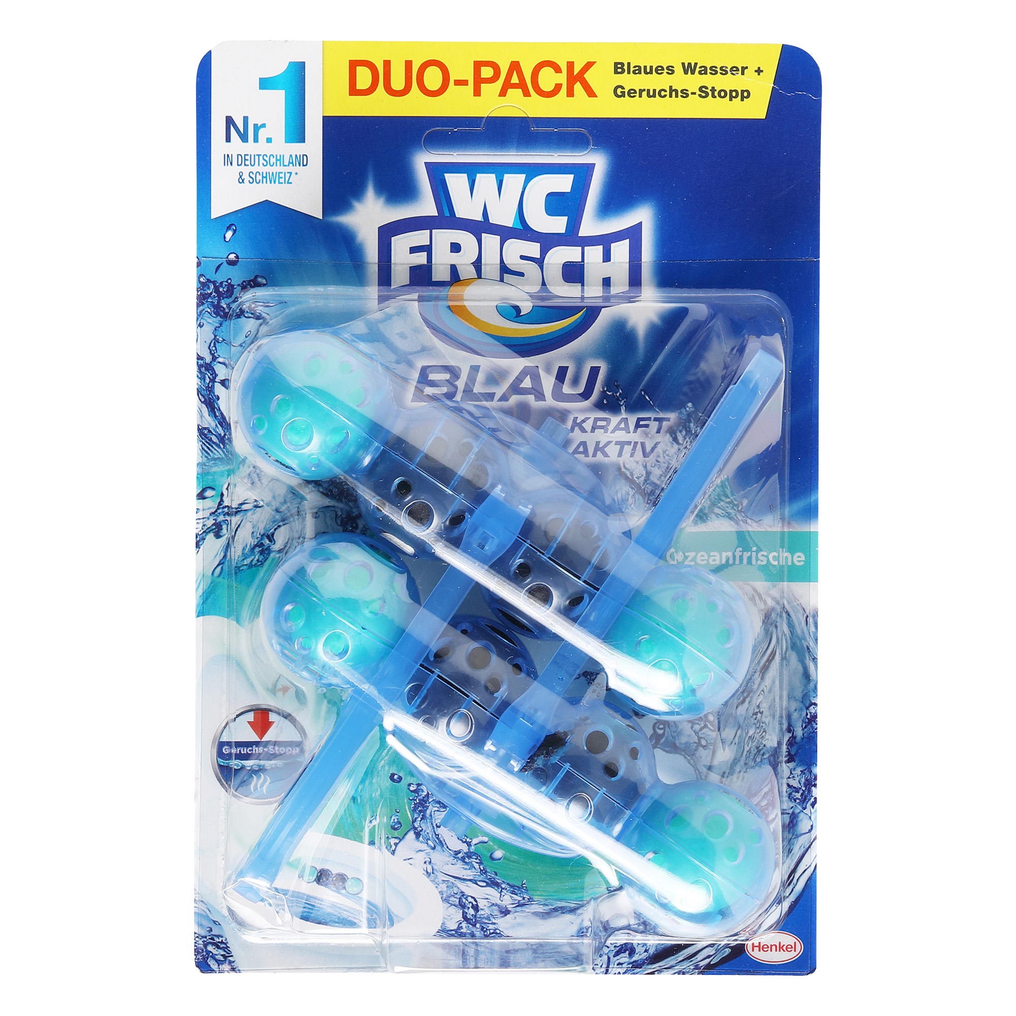 Wc Frisch Duo Aktiv Reinigungswürfel Für Wasserkästen WC FRISCH Kraft Aktiv Classic Duo WC Einhänger | ALDI-now