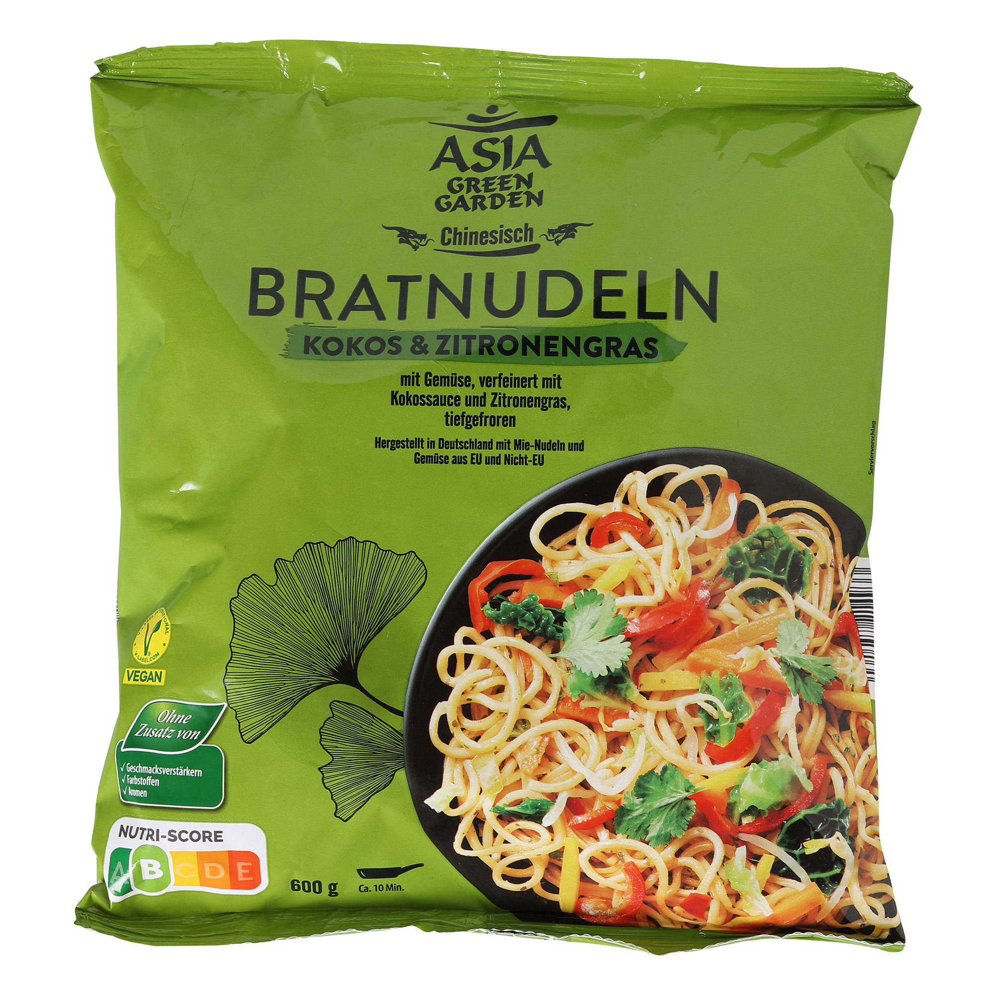 ASIA GREEN GARDEN Asia Bratnudeln, Kokos-Zitronengras | ALDI-now