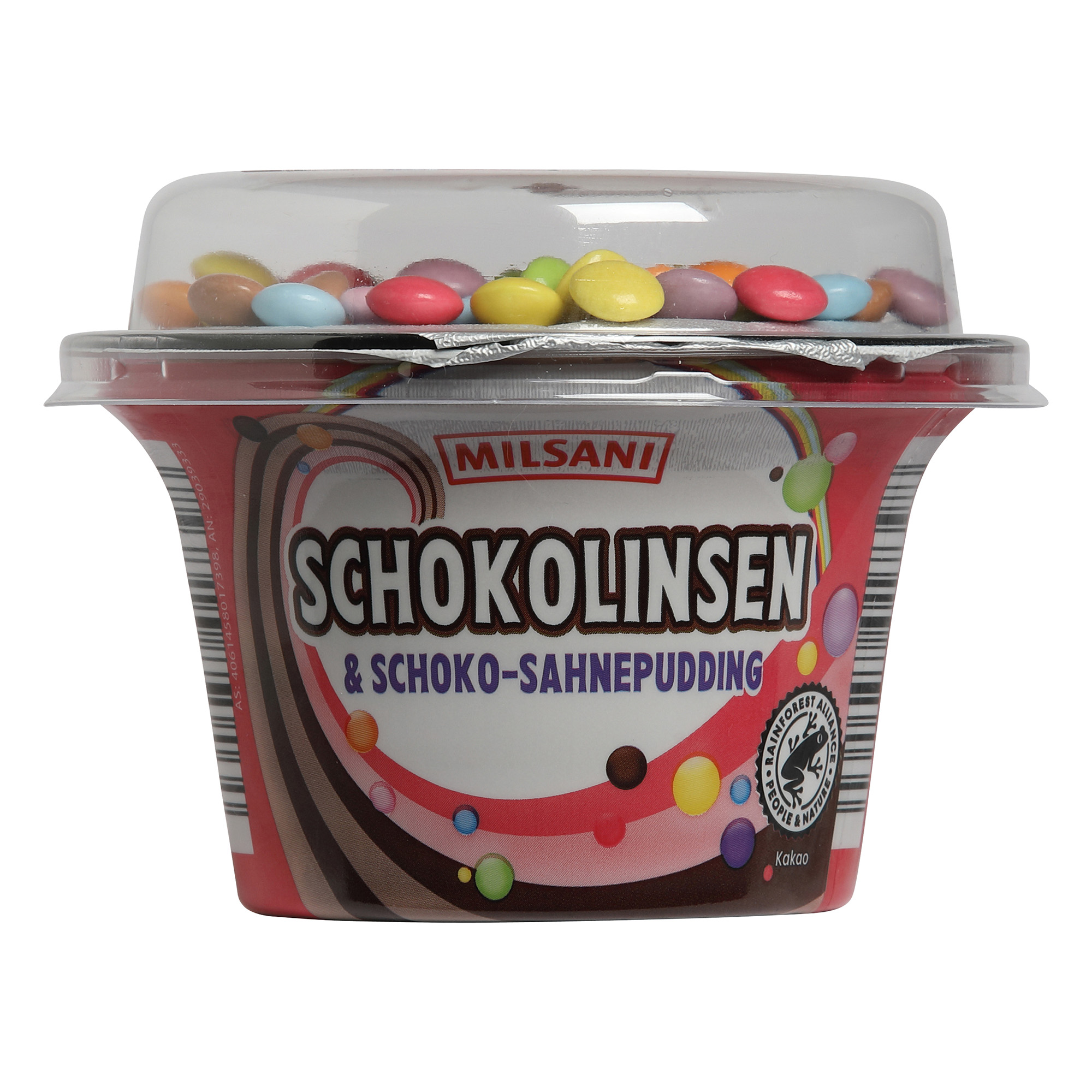 MILSANI Pudding mit Süssigkeiten, Schoko &amp; Smarties | ALDI-now