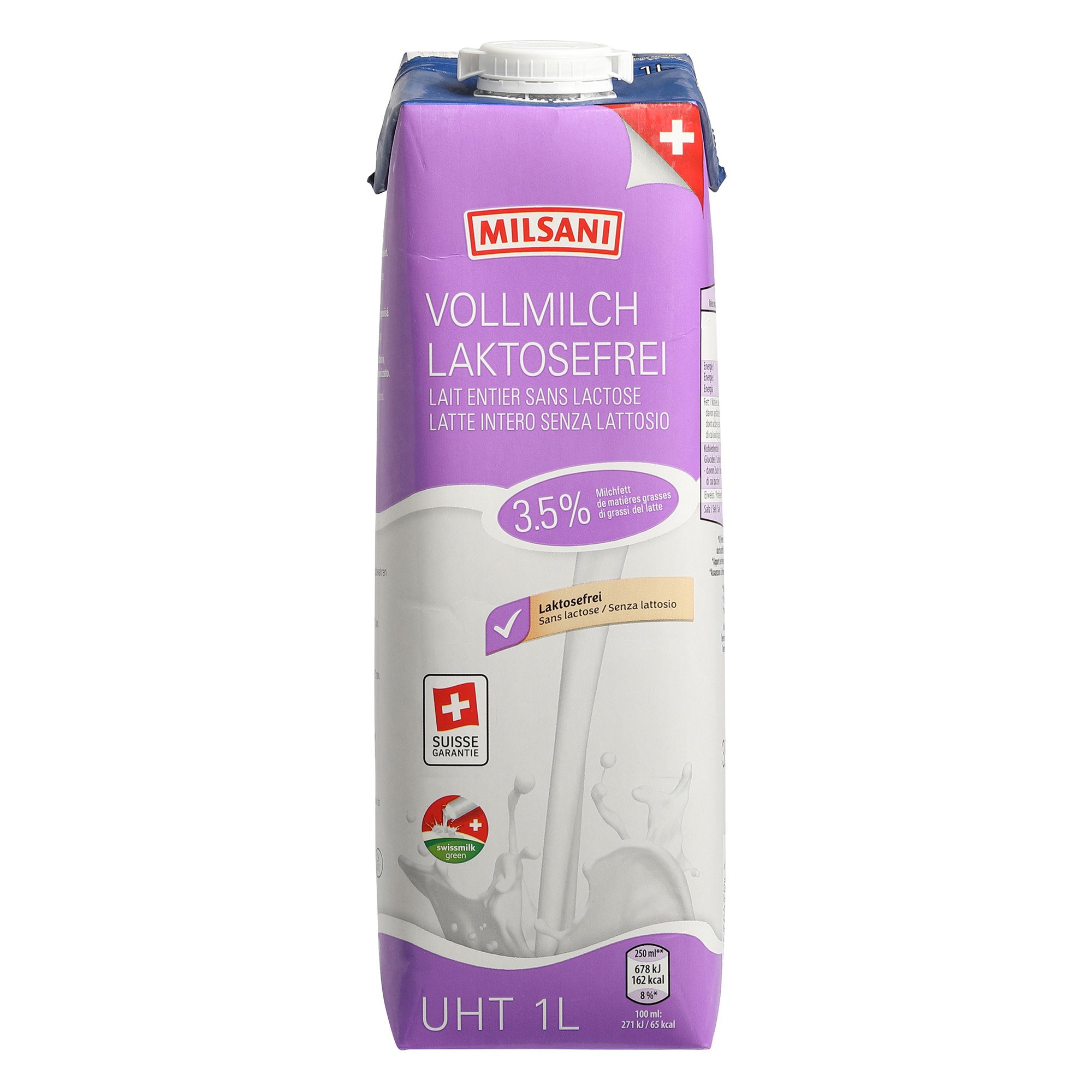 MILSANI Lait sans lactose UHT 3.5 % de matières grasses | ALDI-now