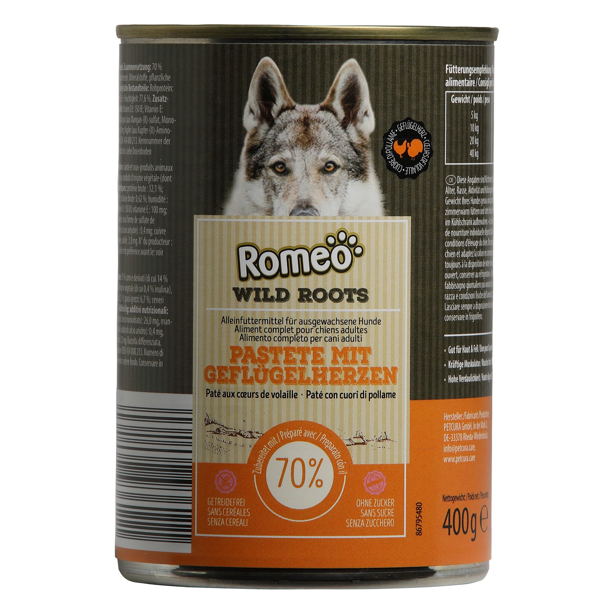 ROMEO Wild Roots Hundefutter Geflgel | ALDI-now