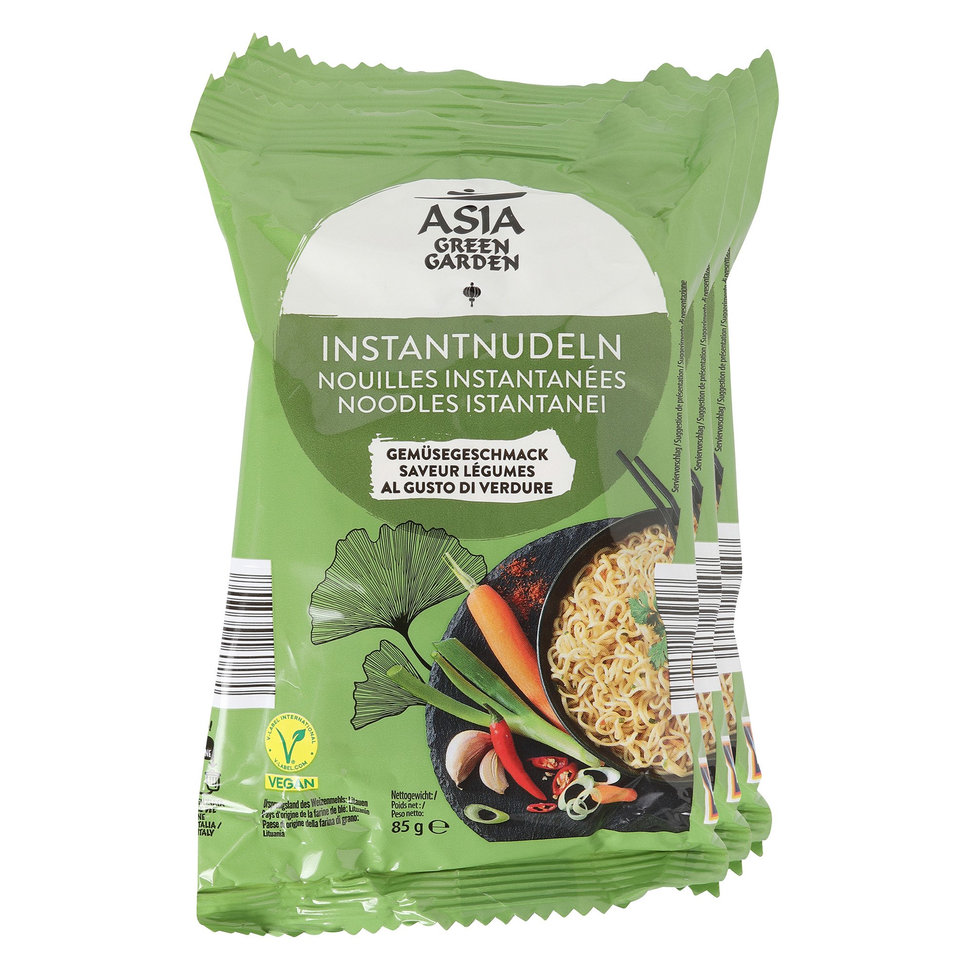 asia green garden instant noodles