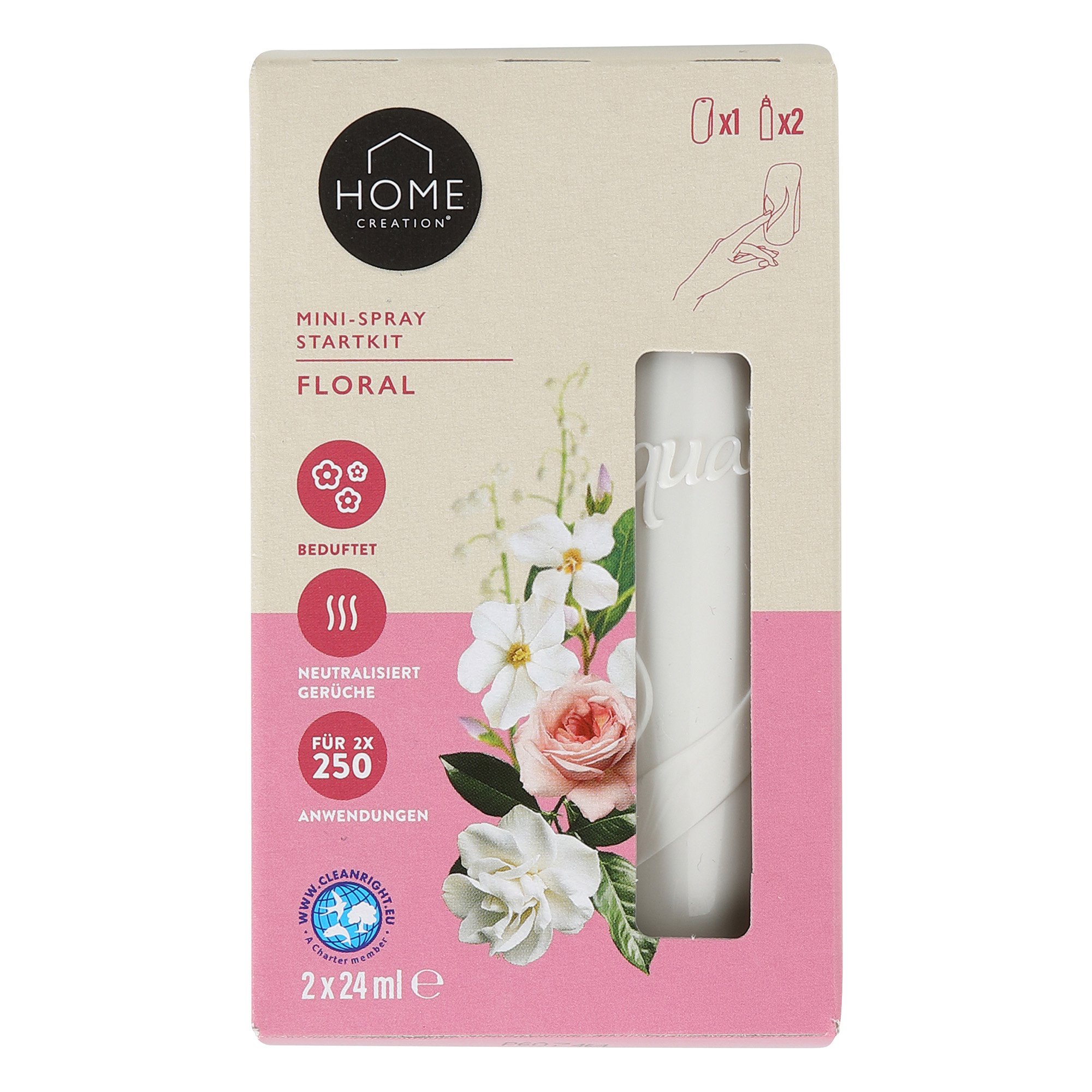 HOME CREATION Mini-Lufterfrischer-Spray, Flower Fantasy | ALDI-now