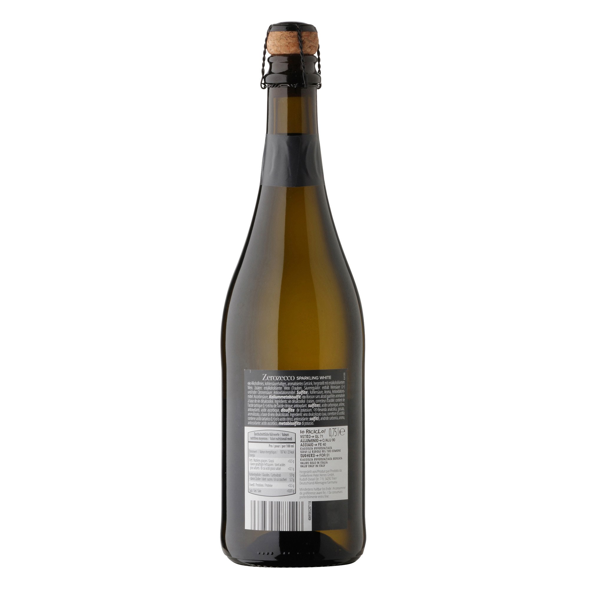 ZEROZECCO Mousseux sans alcool | ALDI-now