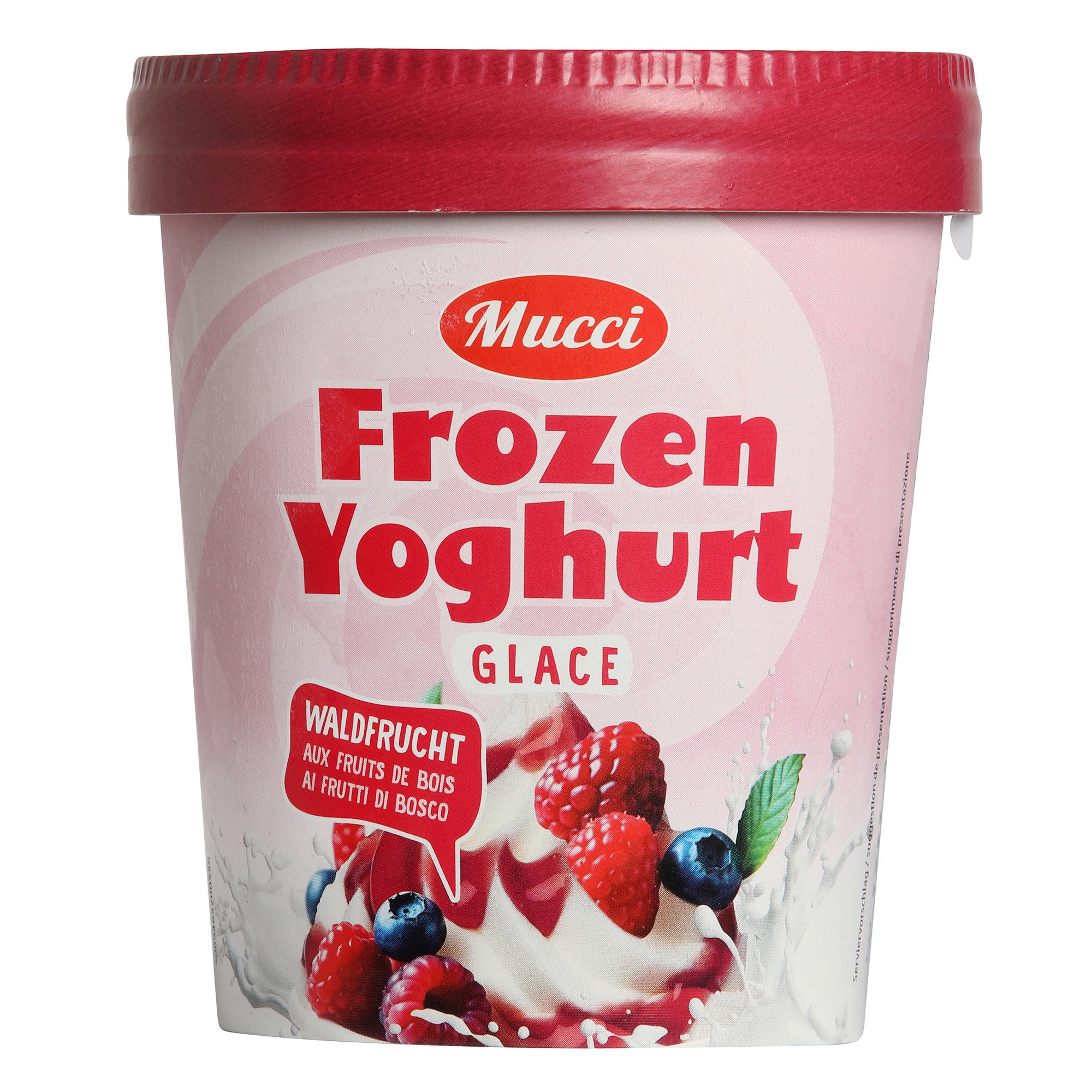 MUCCI Frozen Yogurt Swirled Ice Cream, fruit des bois | ALDI-now