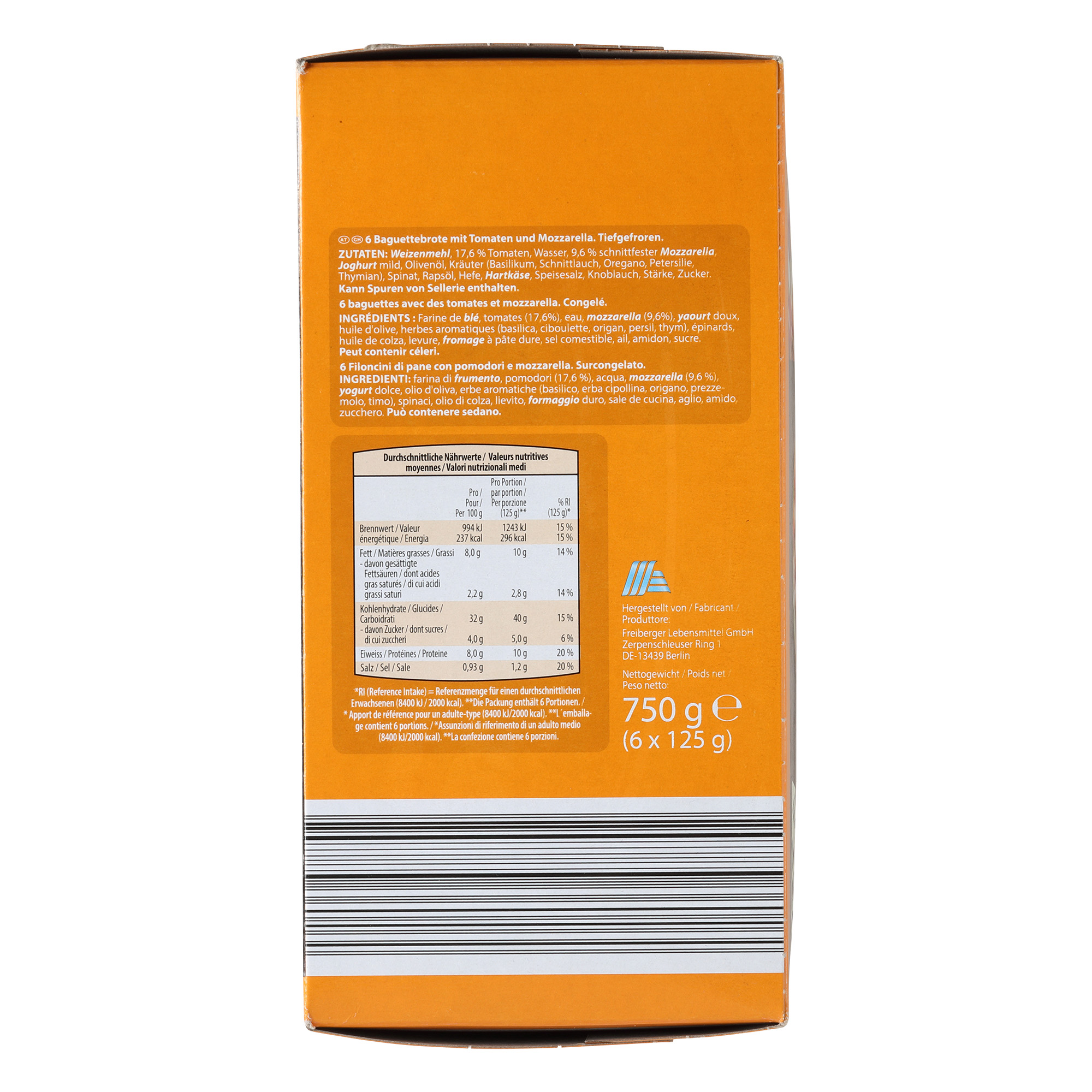 PIZZ'AH Pizza Baguettes Tomate Pesto ALDInow