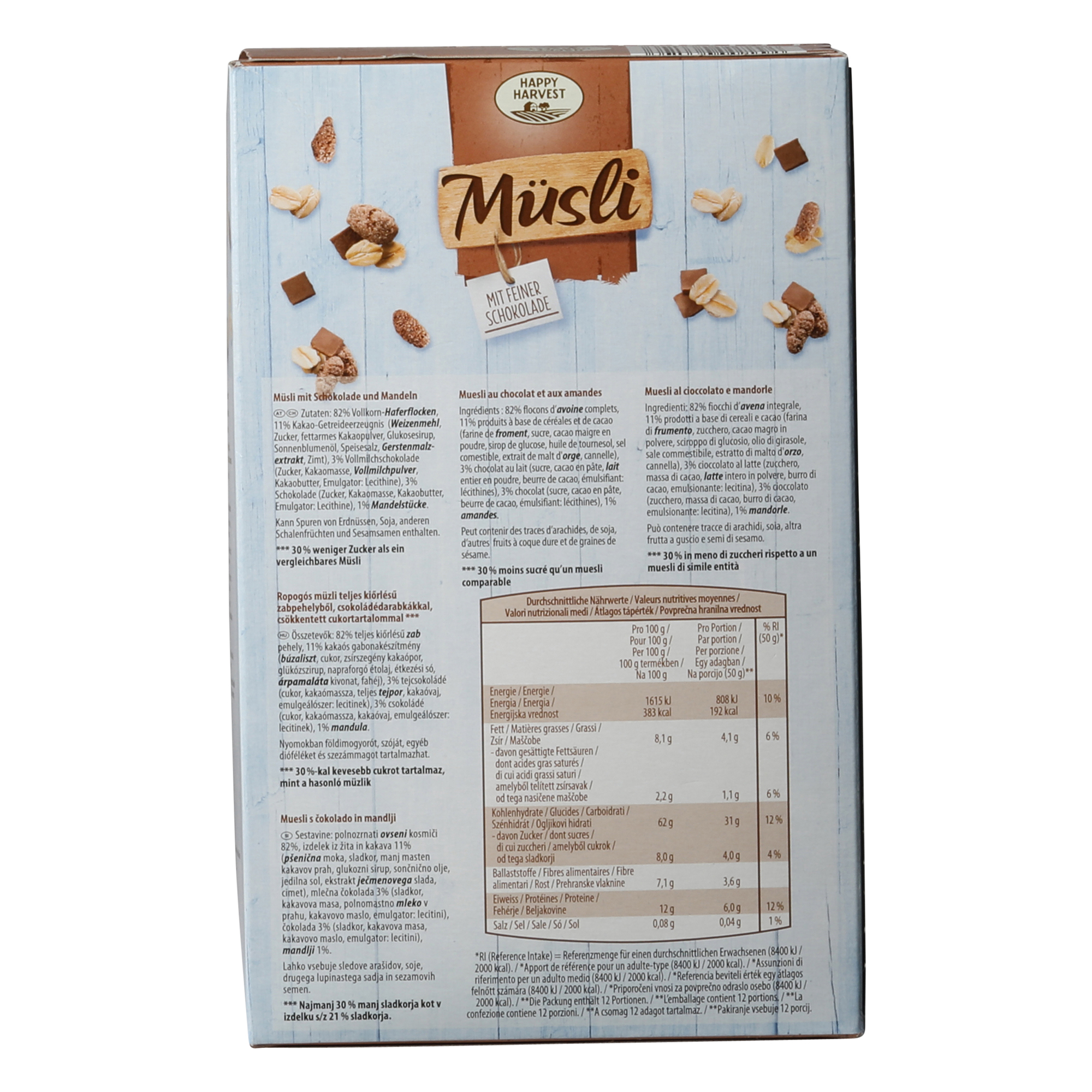 HAPPY HARVEST Müesli, Schoko ALDInow