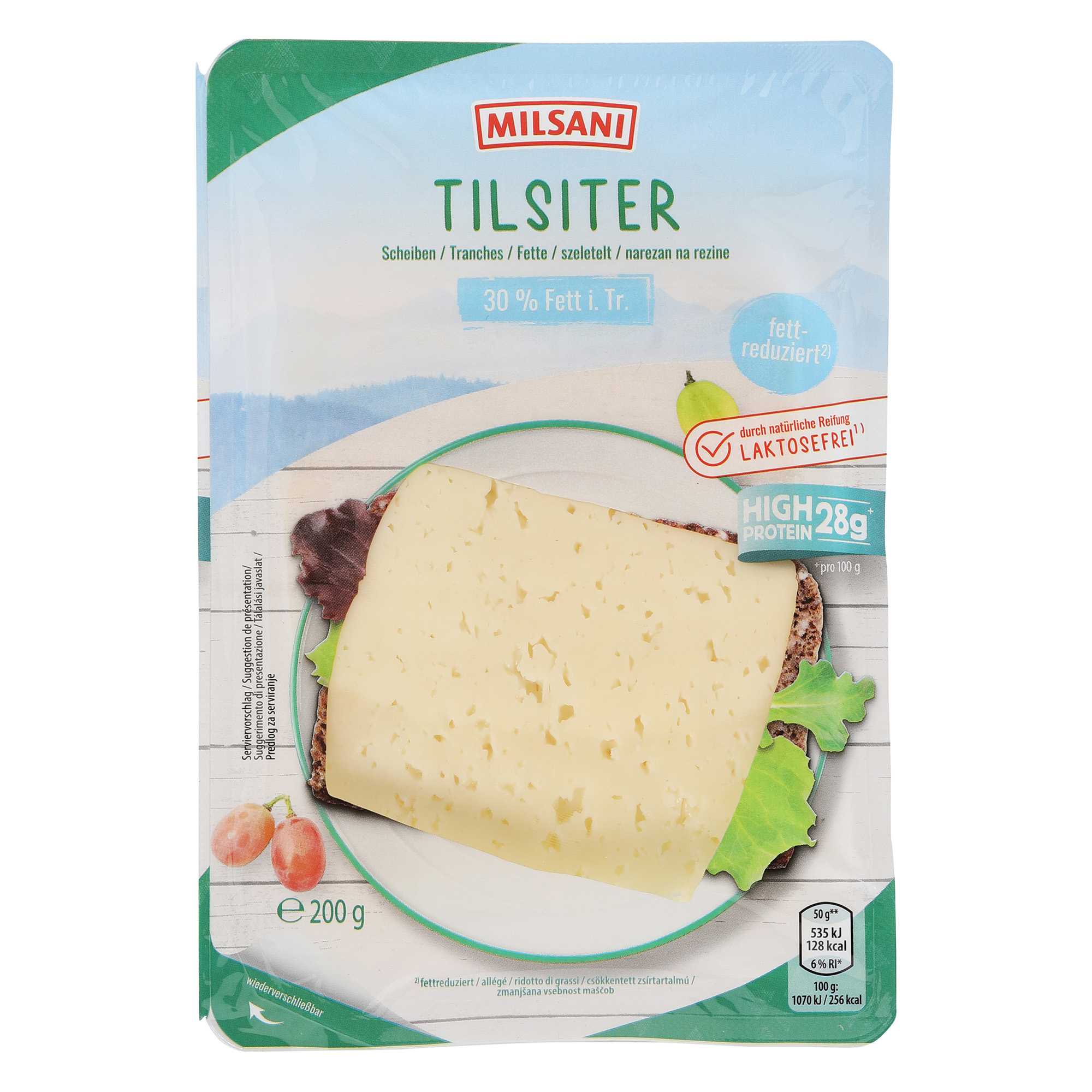 MILFINA Formaggio da raclette a fette