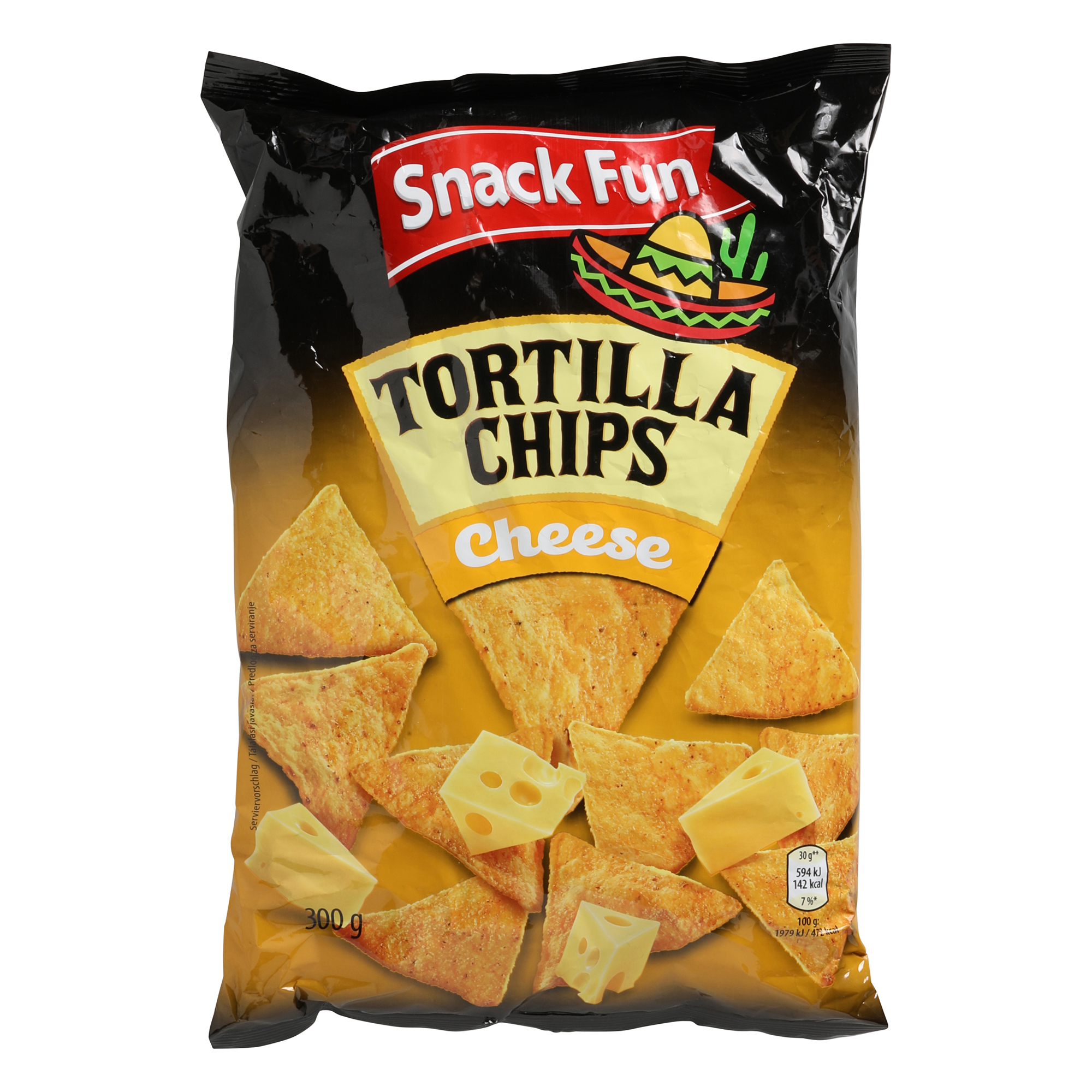 SNACK FUN Tortilla Chips, Cheese ALDInow