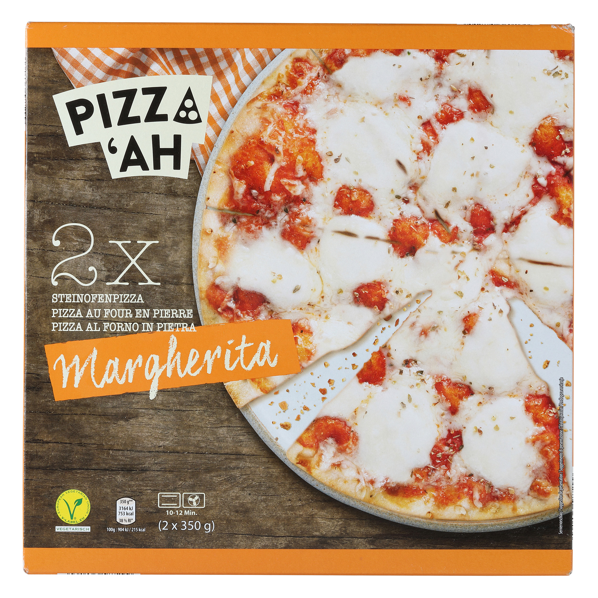 PIZZ'AH SteinofenPizza Margherita ALDInow