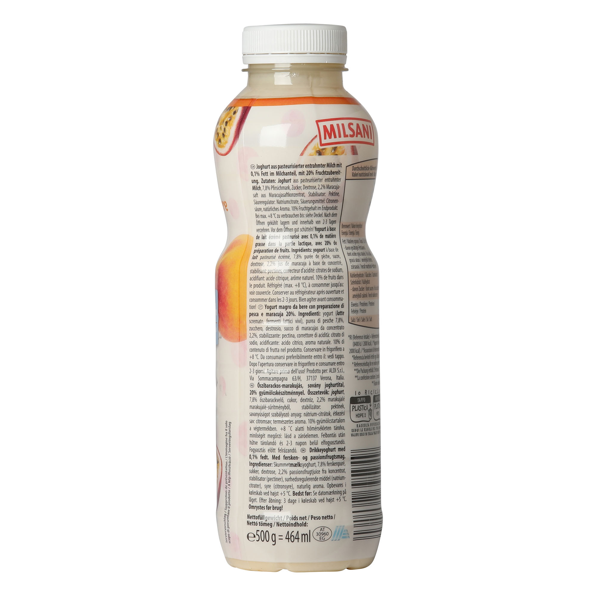 MILSANI JoghurtDrink, PfirsichMaracuja ALDInow