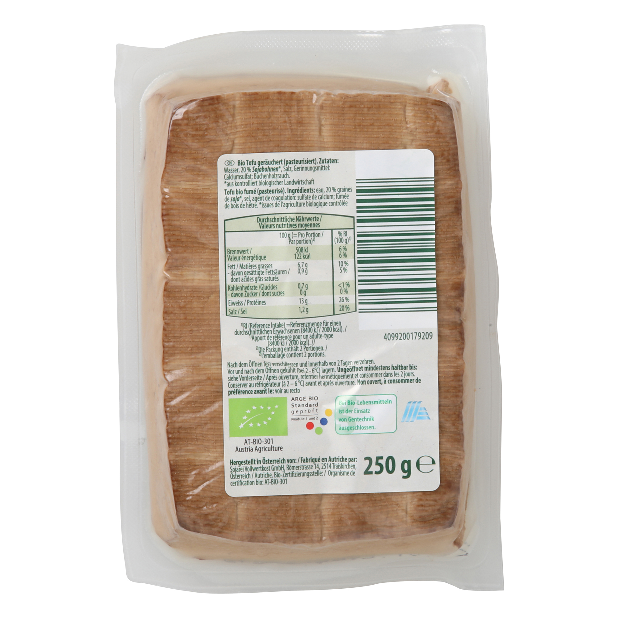 BIO NATURA Tofu, geräuchert ALDInow