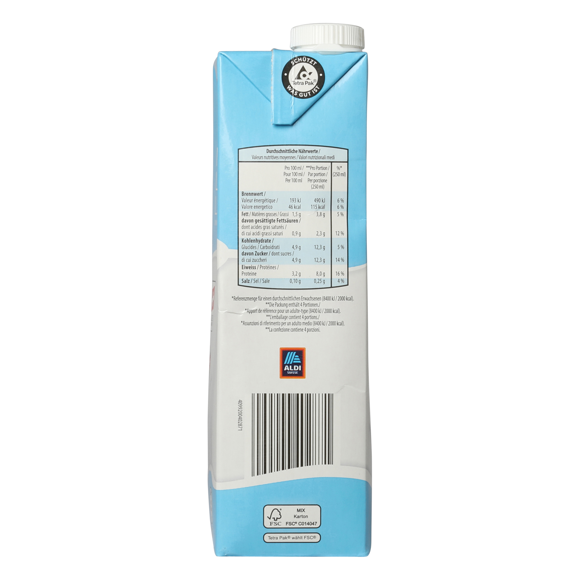 MILFINA Milch UHT 1.5 % Fett | ALDI-now