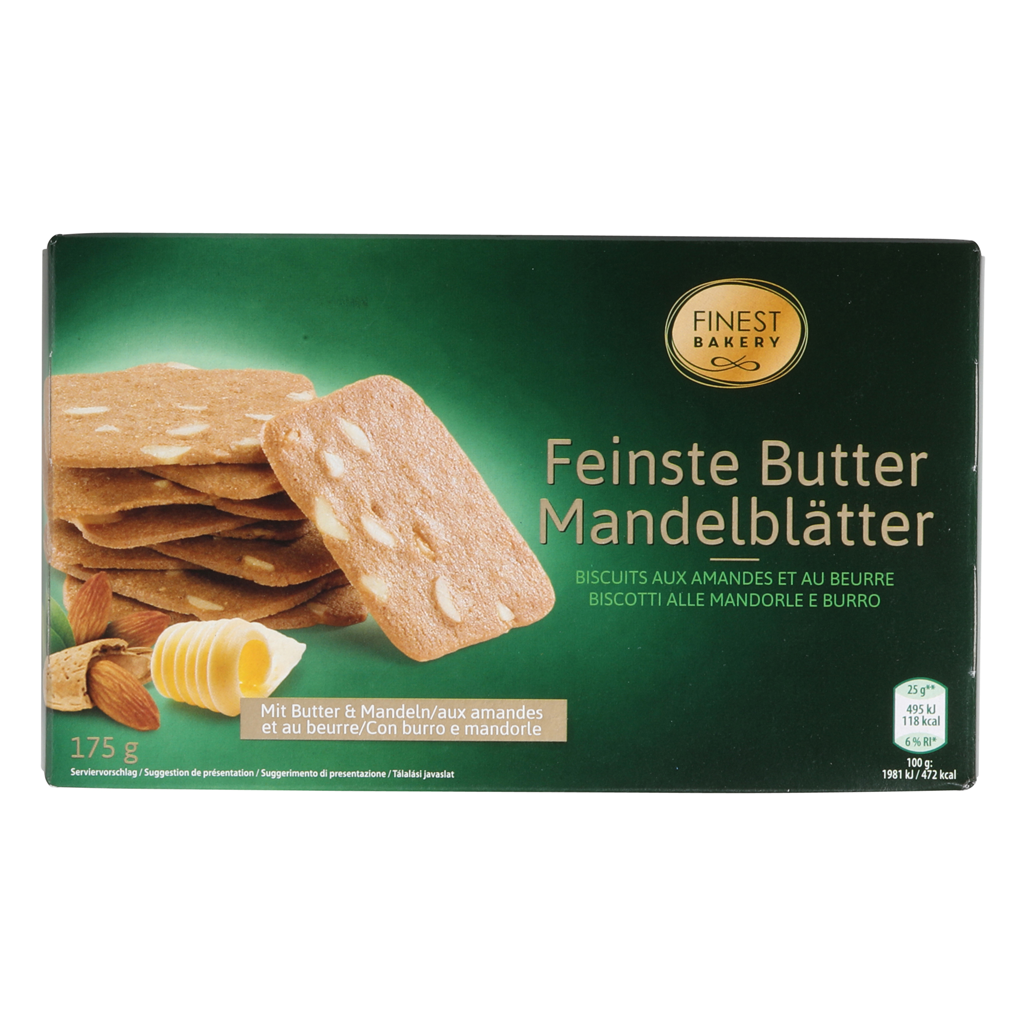 FINEST BAKERY Butter Mandelblätter, Classic ALDInow