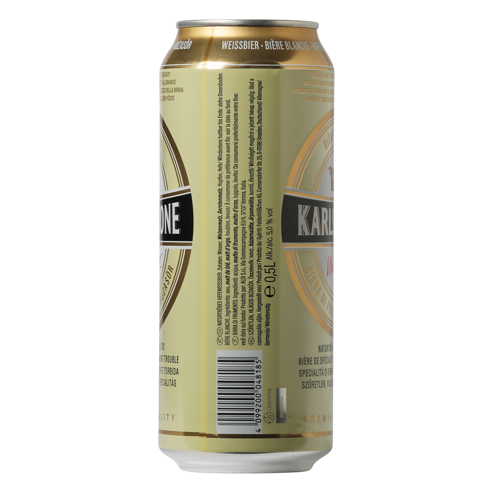 KARLSKRONE Bière sans alcool <0.5 % vol.