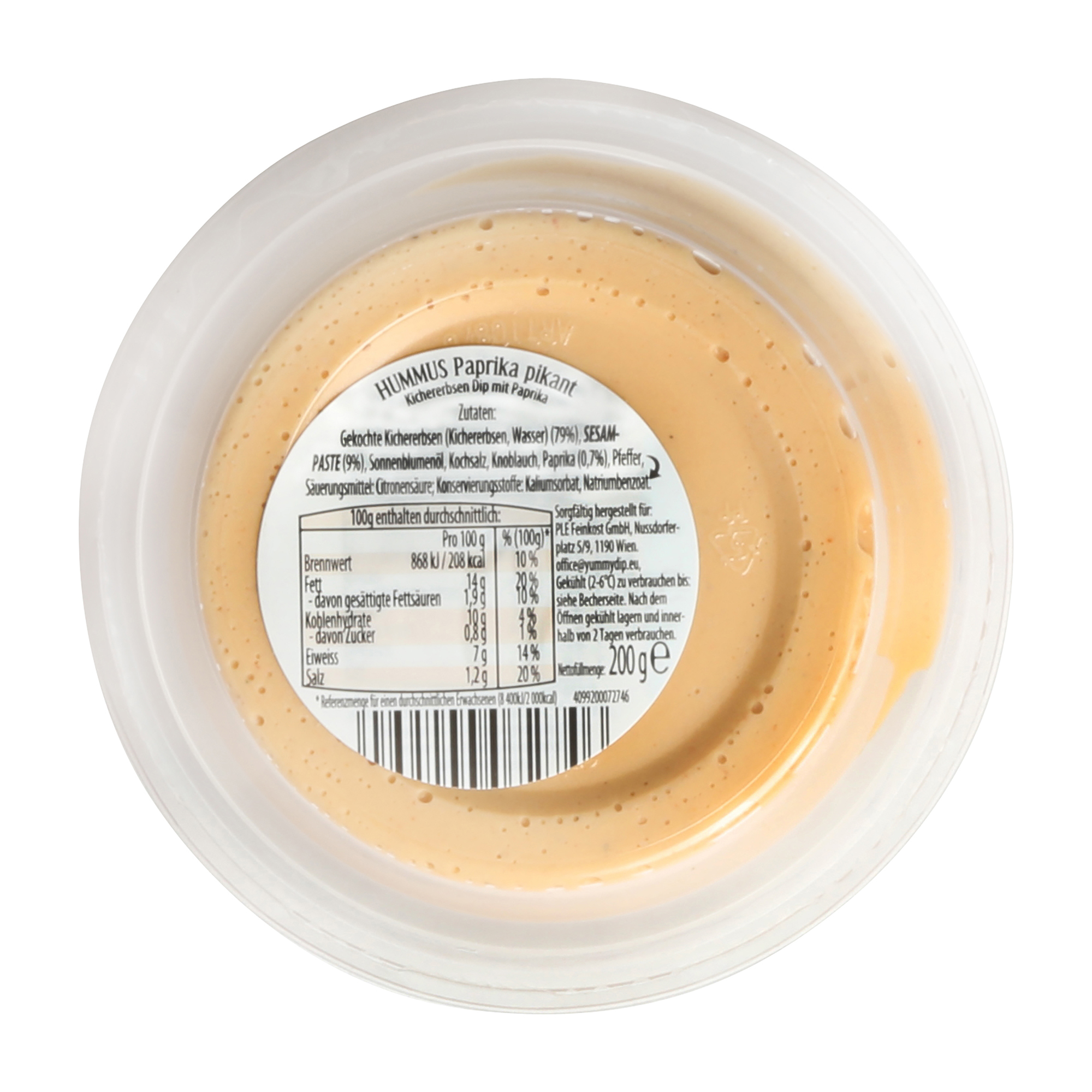 YUMMY DIP Hummus, Paprika pikant ALDInow