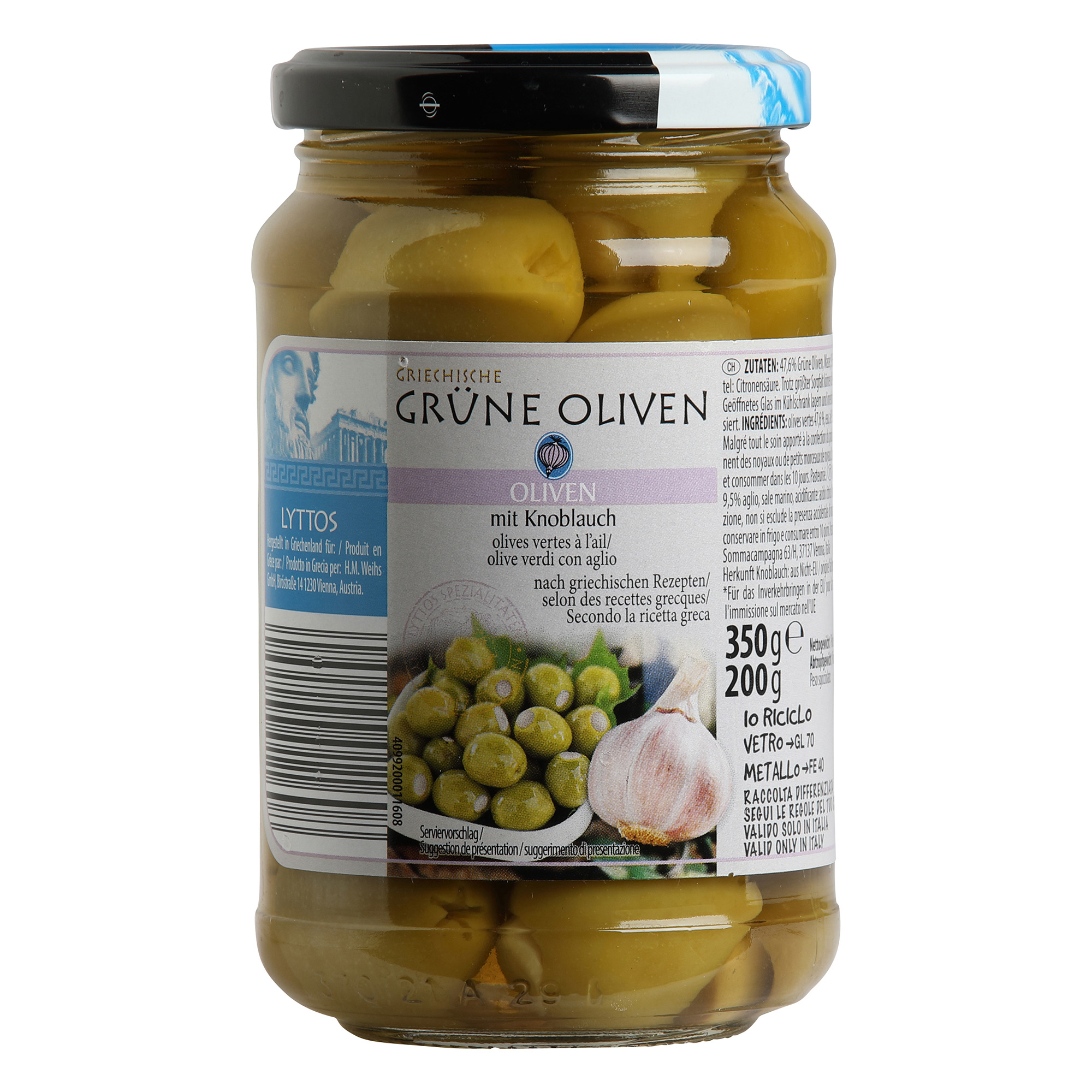 LYTTOS Griechische Oliven, Knoblauch | ALDI-now LYTTOS Griechische Oliven, Knoblauch | ALDI-now