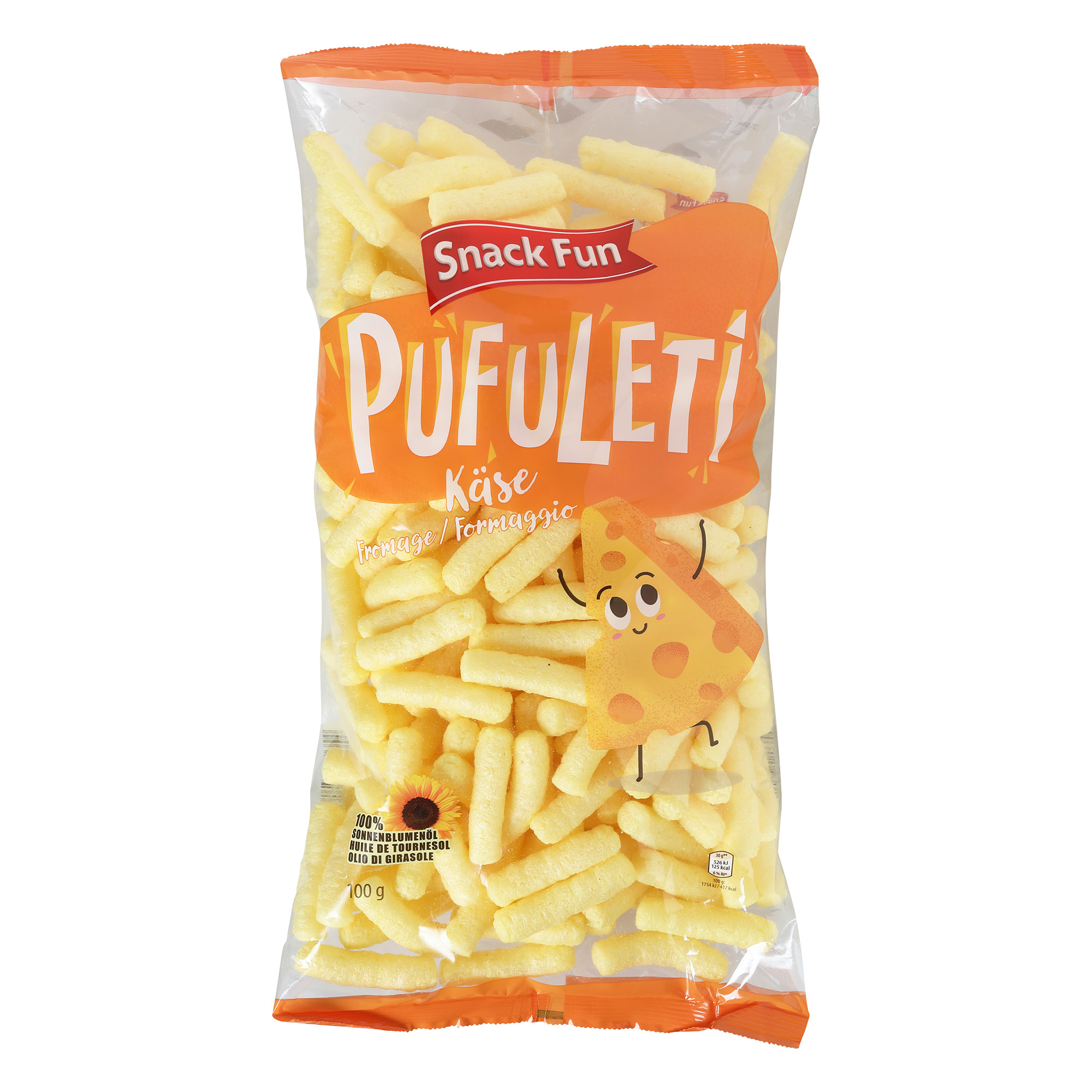 SNACK FUN Pufuleti Käse 100g | ALDI-now