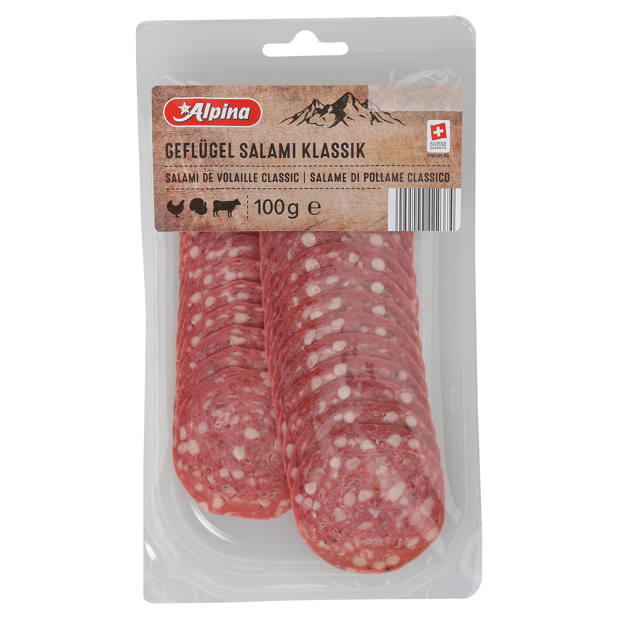 ALPINA Geflügel Salami, Klassik ALDInow