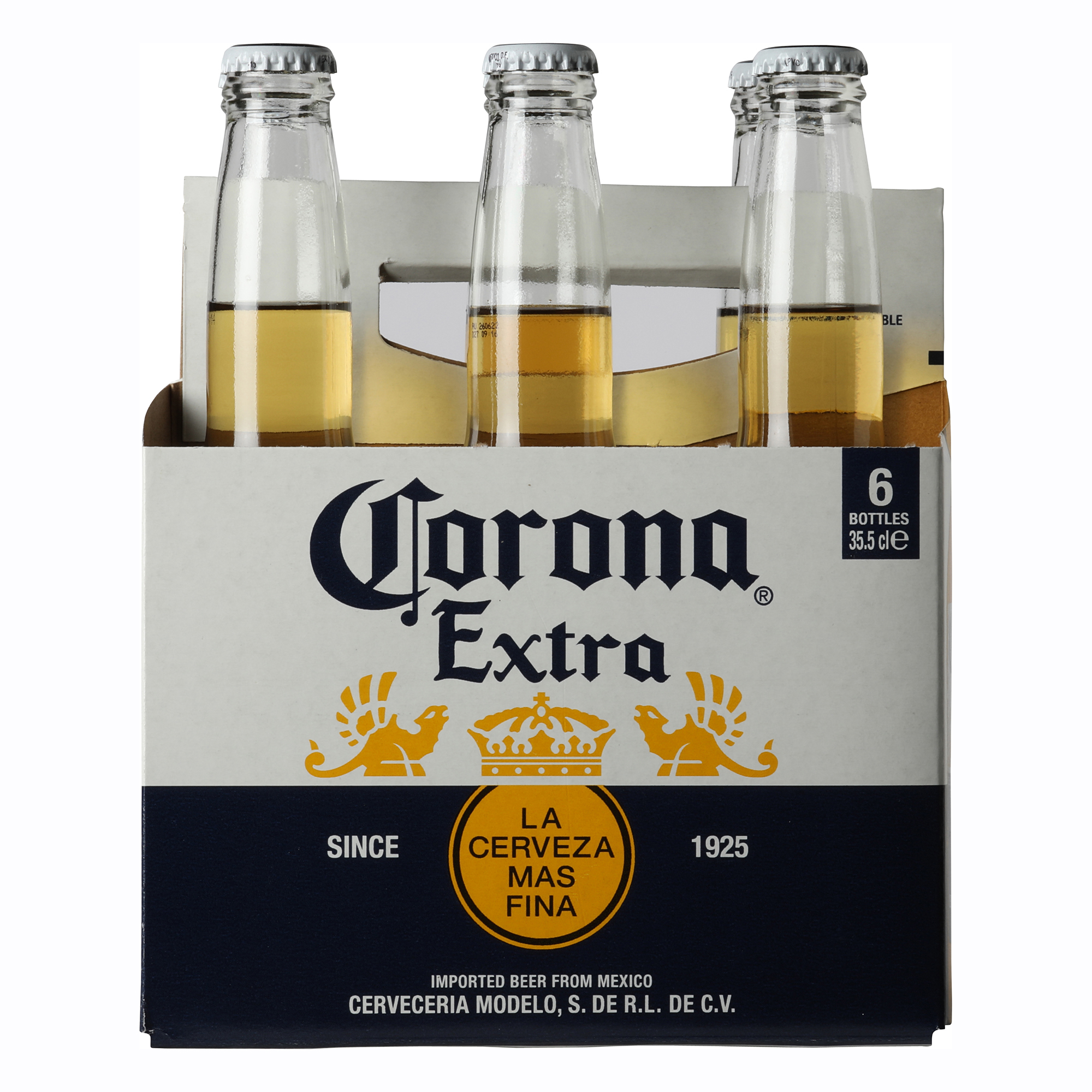 CORONA Birra extra in confezione da 6, 4.5 % vol.
