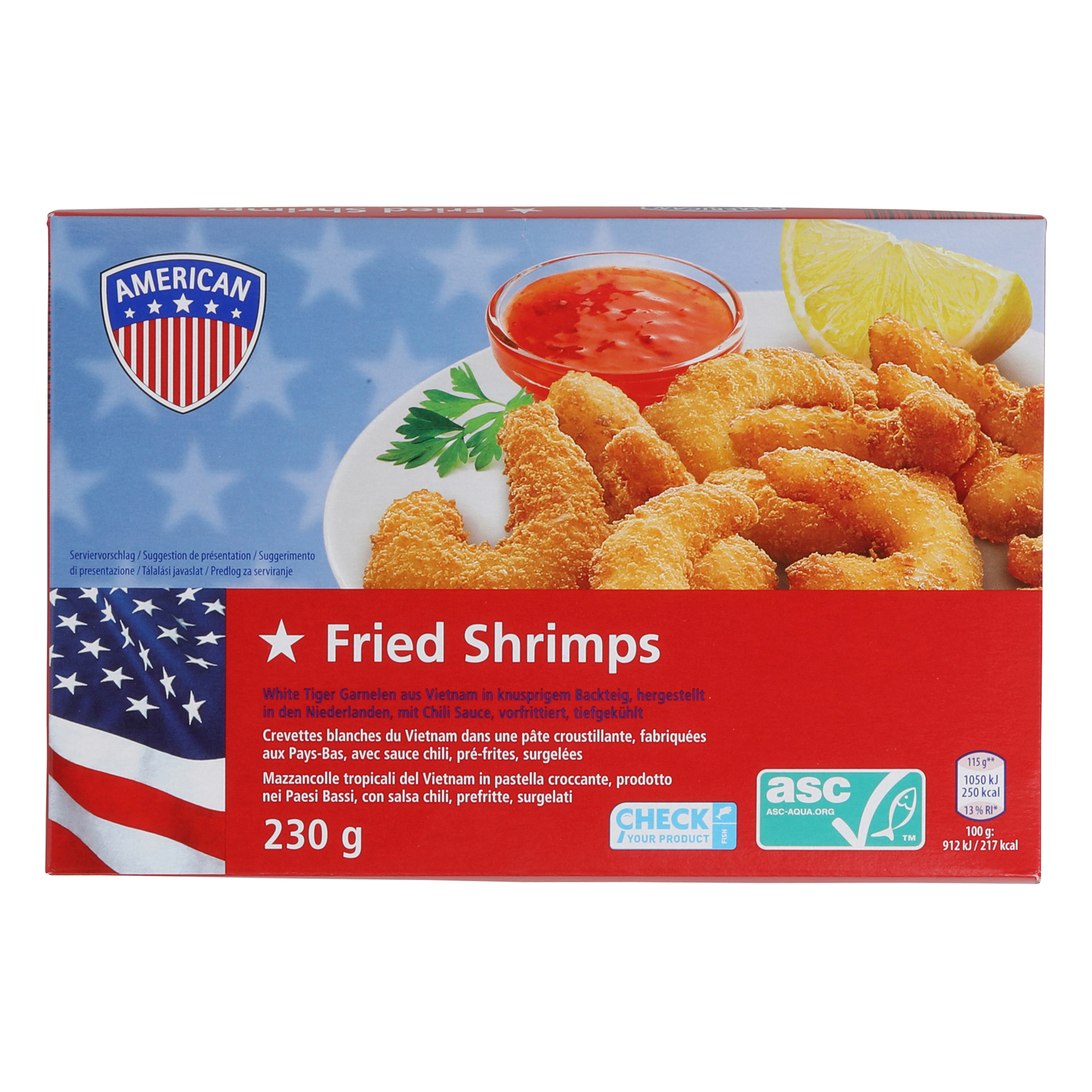 AMERICAN Fried Shrimps mit | Sauce ALDI-now