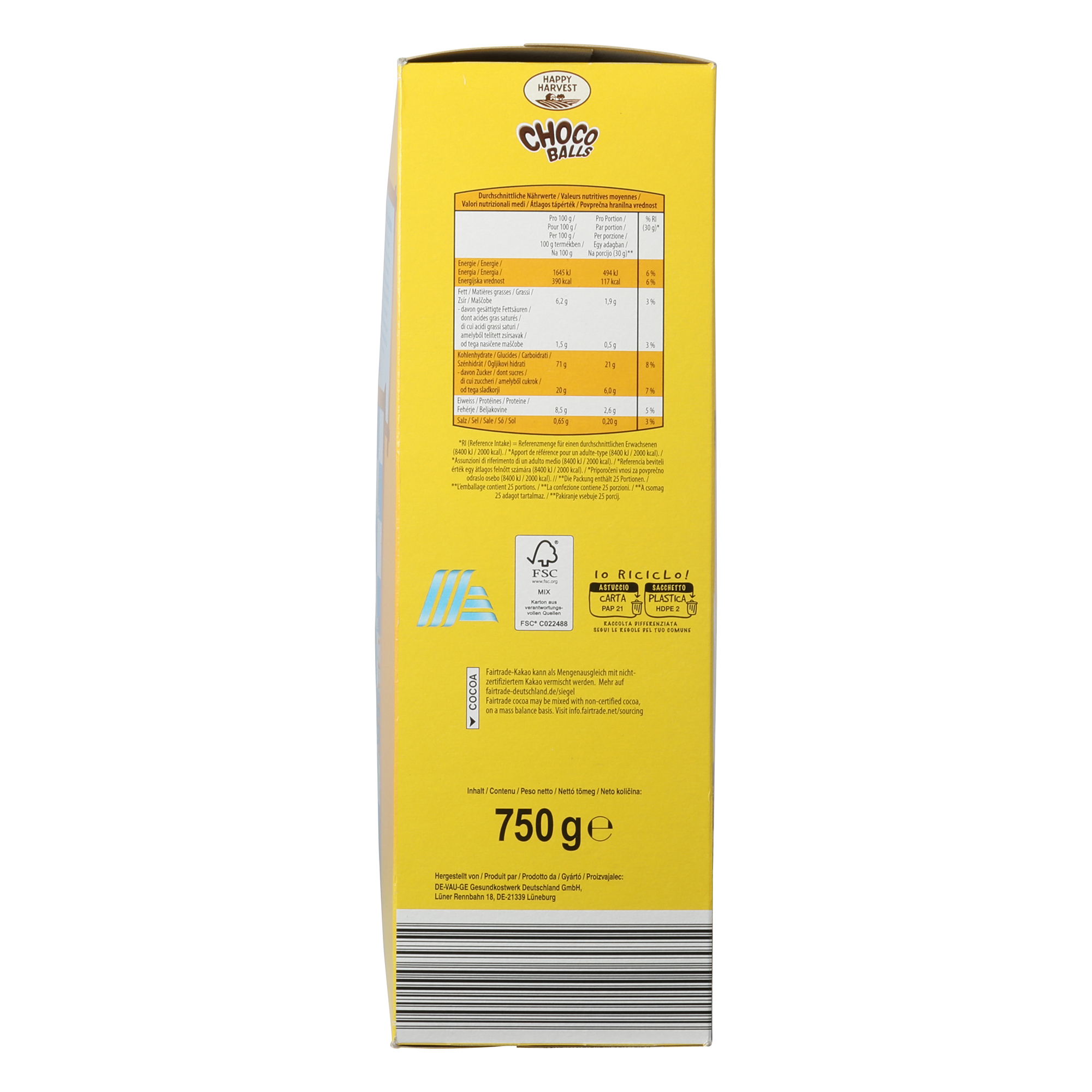 HAPPY HARVEST Choco Balls ALDInow