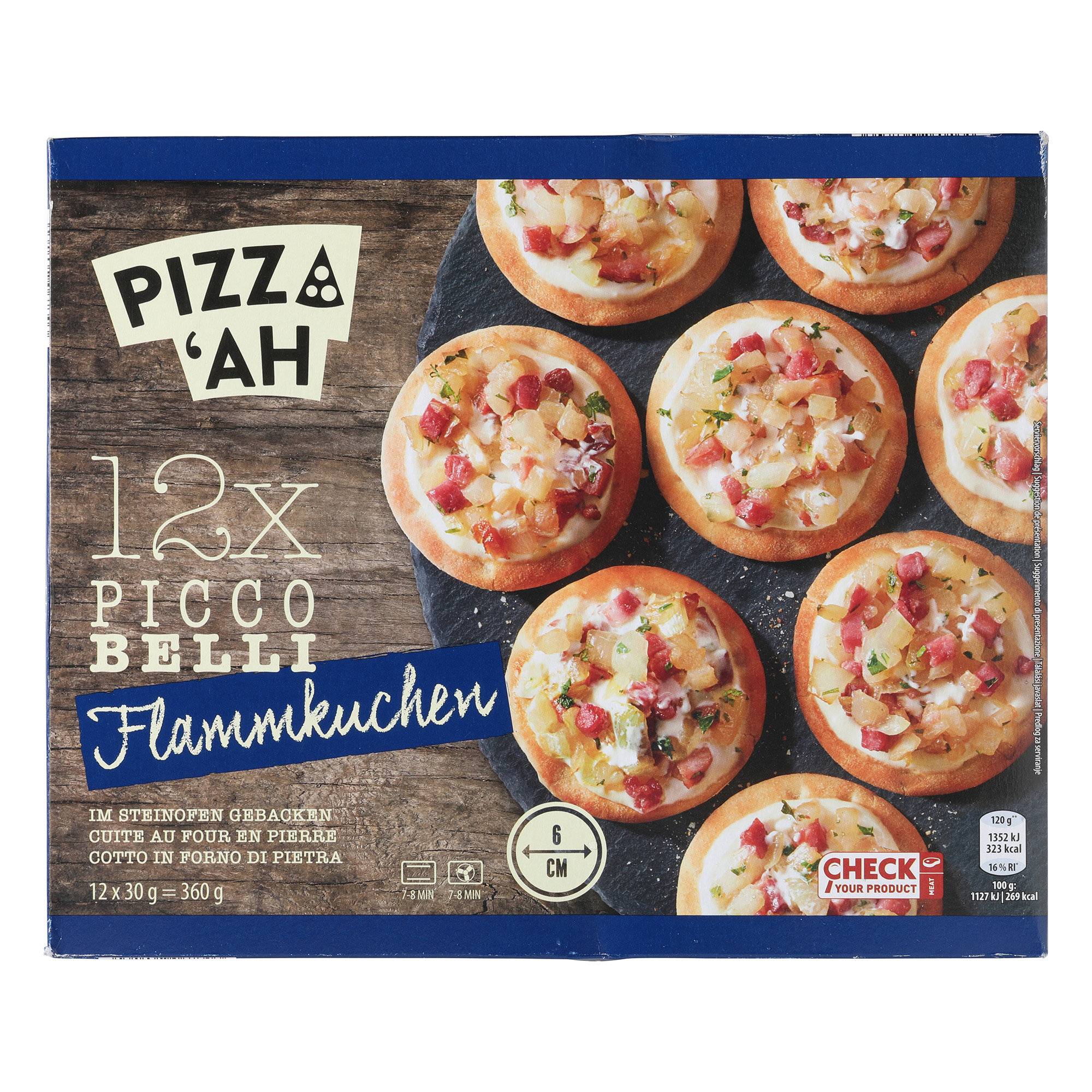 PIZZ'AH Picco Belli Flammkuchen ALDInow
