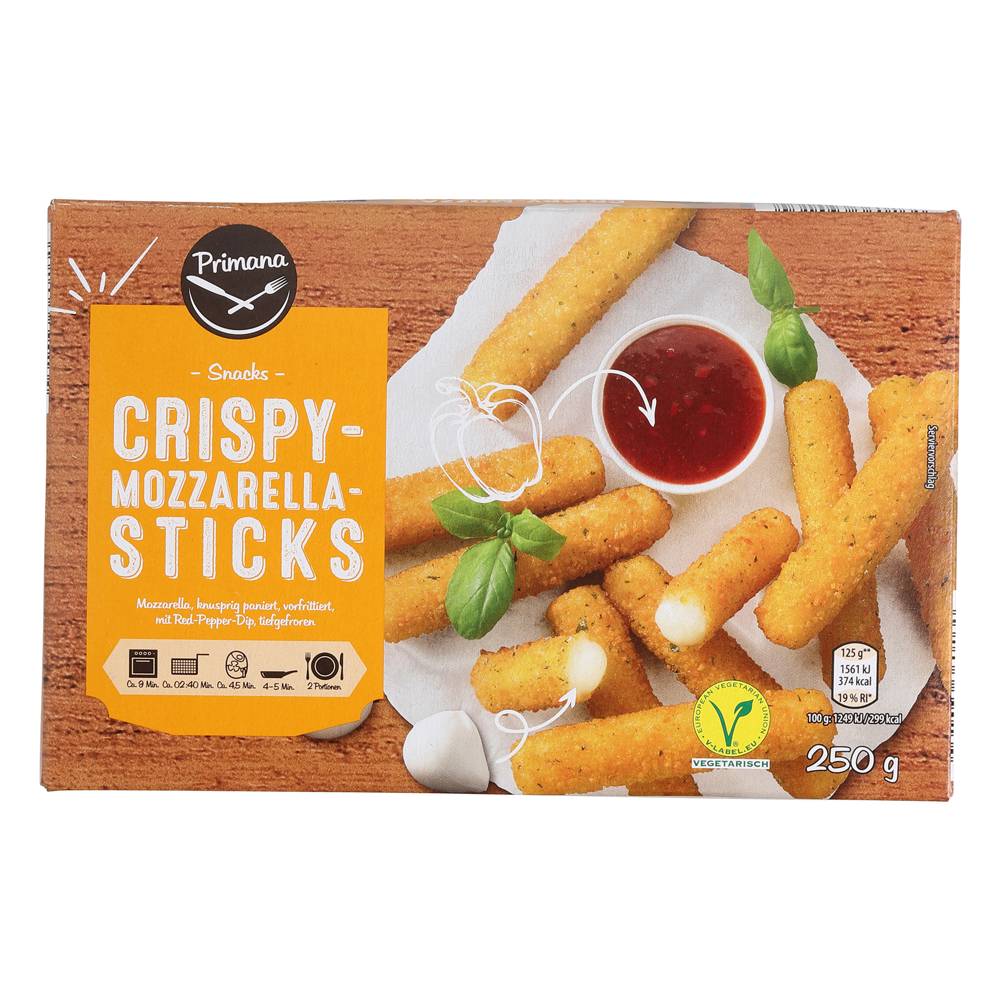 PRIMANA Snackbox, Crispy Mozzarella Sticks ALDInow