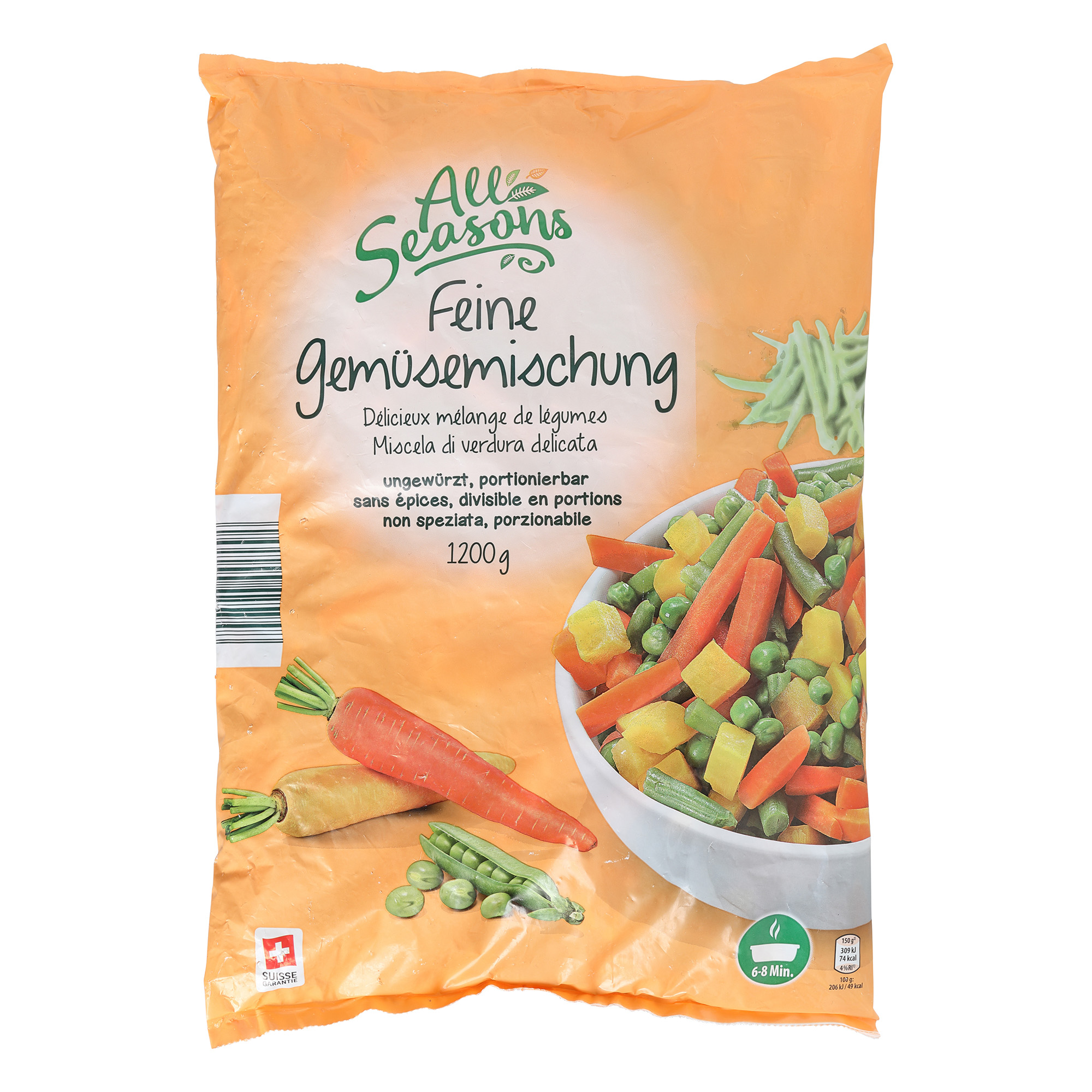 ALL SEASONS Gemüsemischung, Fein ALDInow