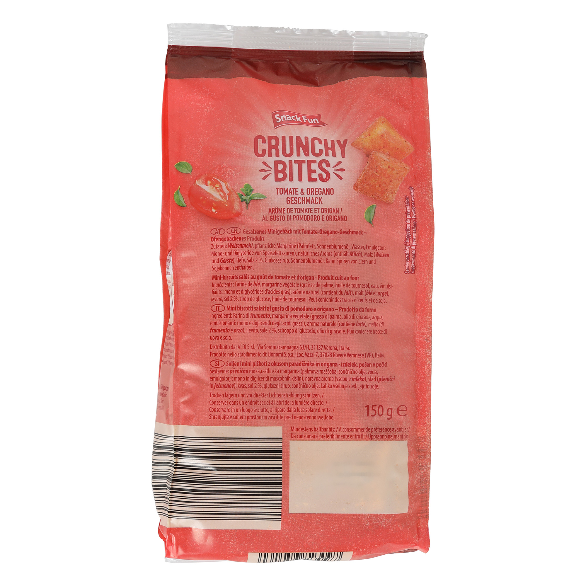 SNACK FUN Knusper Bites, Tomato Oregano ALDInow