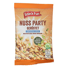 SNACK FUN Nuss Party Mix geröstet und ungesalzen