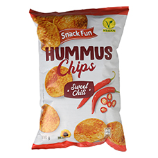 SNACK FUN Hummus Chips, Sweet Chili