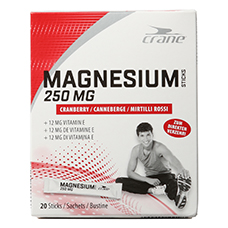 CRANE Magnesiumsticks, Cranberry
