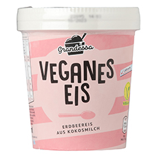 GRANDESSA Veganes Eis, Erdbeere