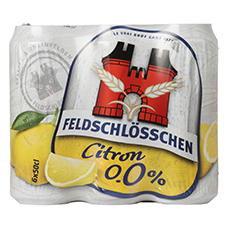 FELDSCHLÖSSCHEN Alkoholfrei Zitrone 6er-Pack, 0.0 % Vol.