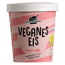 GRANDESSA Veganes Eis, Erdbeere
