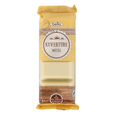 BELLA Kuvertüre, Weisse Schokolade