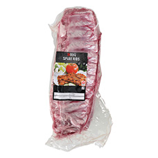 BBQ Schwein Spare Ribs nature