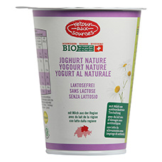 RETOUR AUX SOURCES Yogurt BIO senza lattosio al naturale