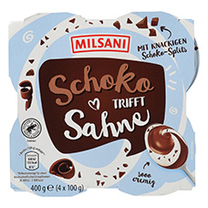 MILSANI Pudding trifft Sahne Schoko