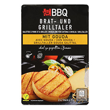 BBQ Brat- und Grillkäsetaler Gouda