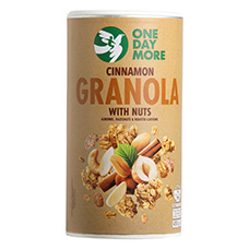 ONE DAY MORE Granola Muesli Noix & Cannelle