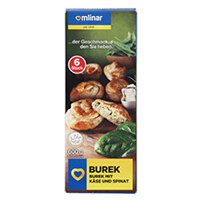 MLINAR Burek, Spinat & Frischkäse
