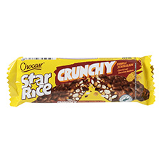 CHOCEUR Star Rice Riegel, Crunchy Dark