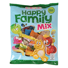 SWEET LAND Gommes fruitées Happy Family Mix
