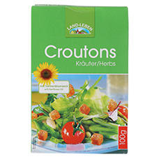 LAND-LEBEN Croûtons aux herbes