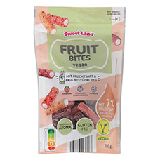 SWEET LAND Bonbons gélifiés végane Fruit Bites